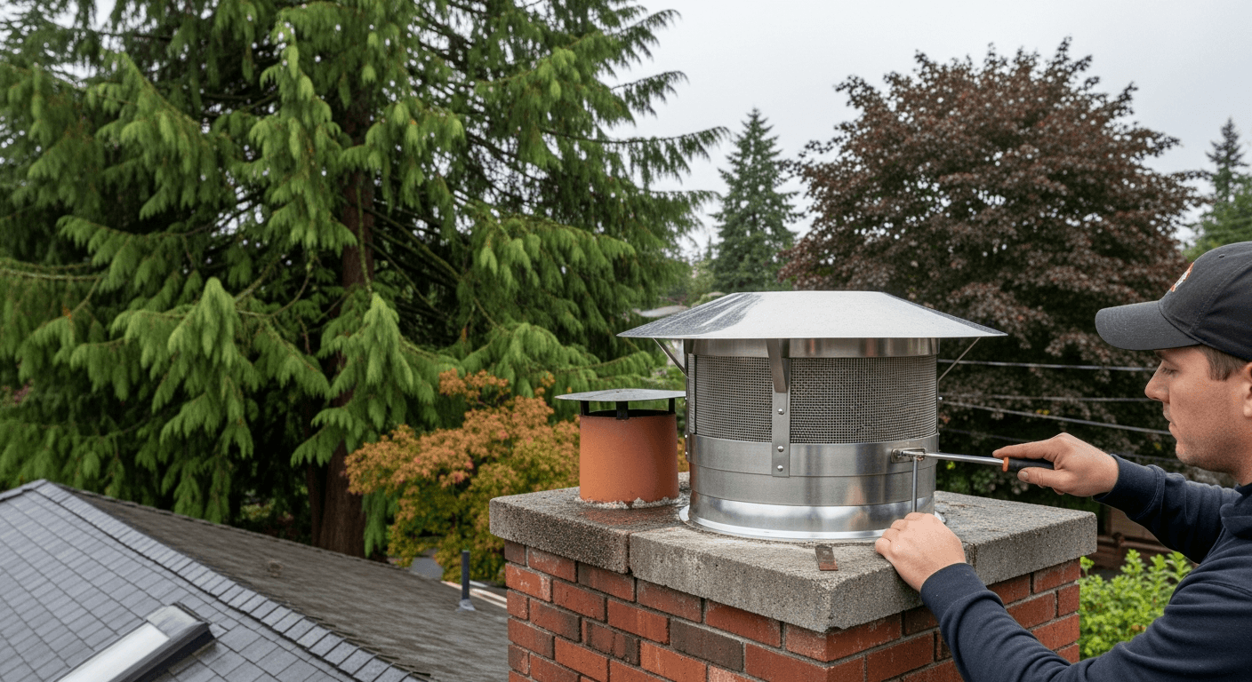 Chimney Cap Cost in Bellevue, WA: $150–$900 Installed