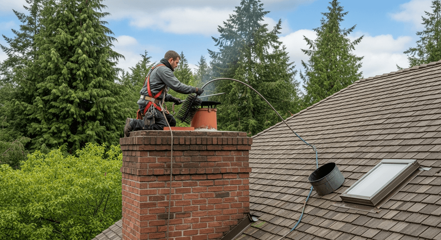 Chimney Sweep Cost in Bellevue, WA: $149–$499