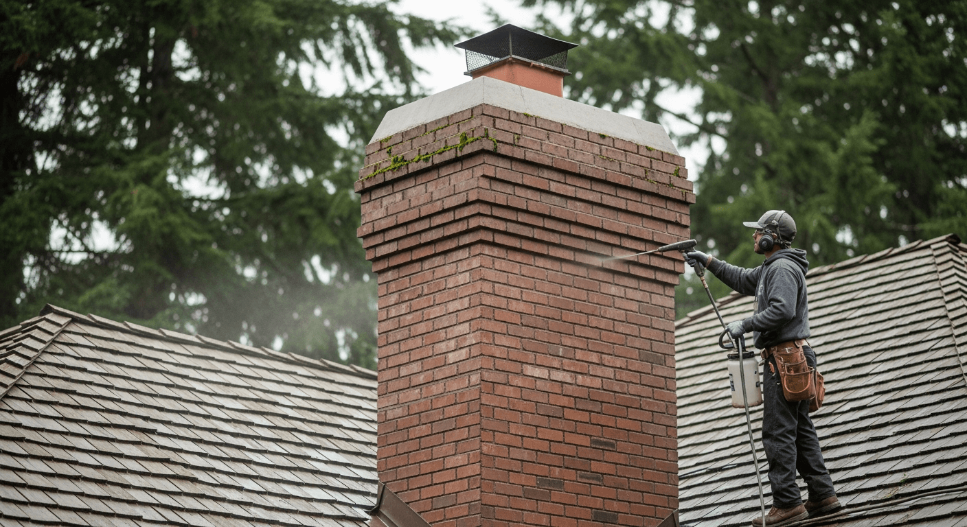 Chimney Waterproofing Cost in Bellevue, WA: $250–$450