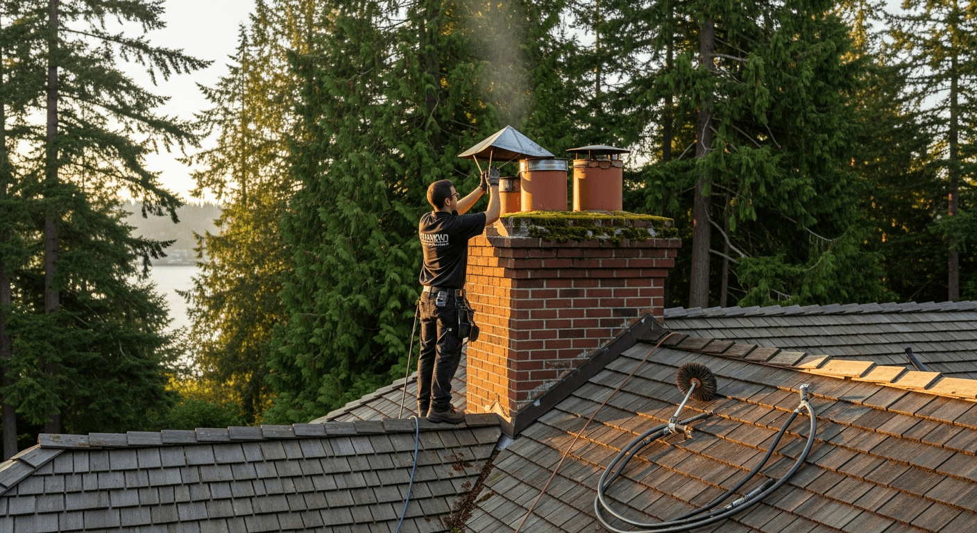 How Often Should a Chimney Be Swept? (Bellevue, WA)